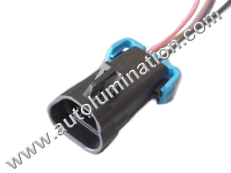 Pigtail Connector with Wires, OXYGEN0025,PT1366,,,,J23C5,CE5069M,15306311, 12092839,,Oxygen O2 Sensor,Brake Lamp Switch,,,GM