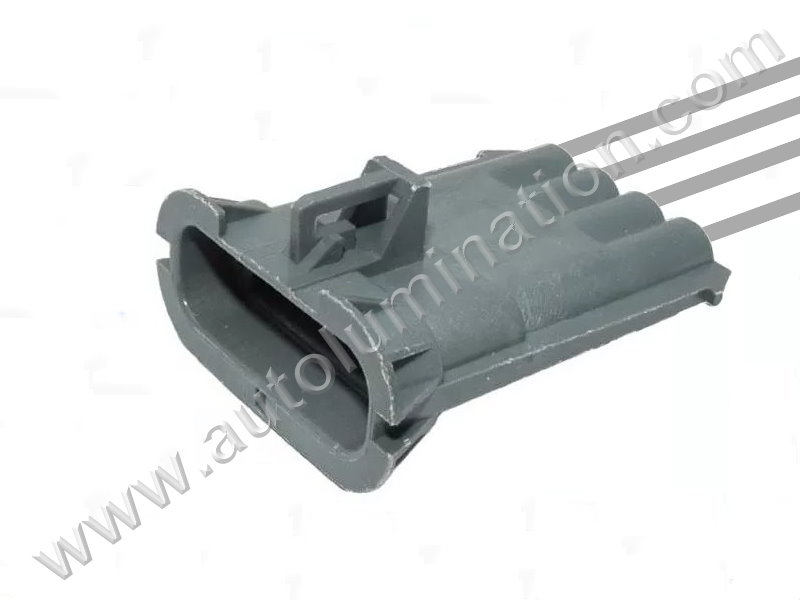 Pigtail Connector with Wires,,PT1320,,,,R76C4,CE4042M,15306162, S-1340,,Tail Lamp, Automatic Level Compressor Motor Connector,Engine Cooling Fan Motor,,Chevrolet, Pontiac, Buick, GM