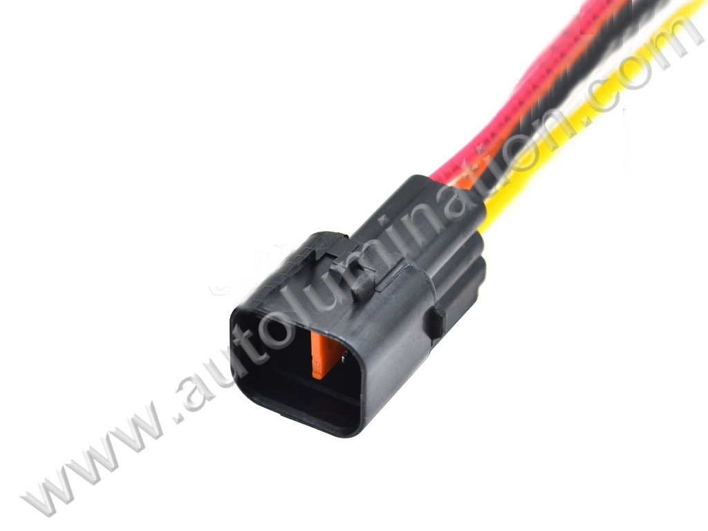 Pigtail Connector with Wires,,,,Kum,,A72B4,CE4171M,PB621-04020, PB621-04020-1,ckk7045-2.3-11,,Foglamp,Oxygen O2 Sensor,Headlamp,Hyundai, Kia