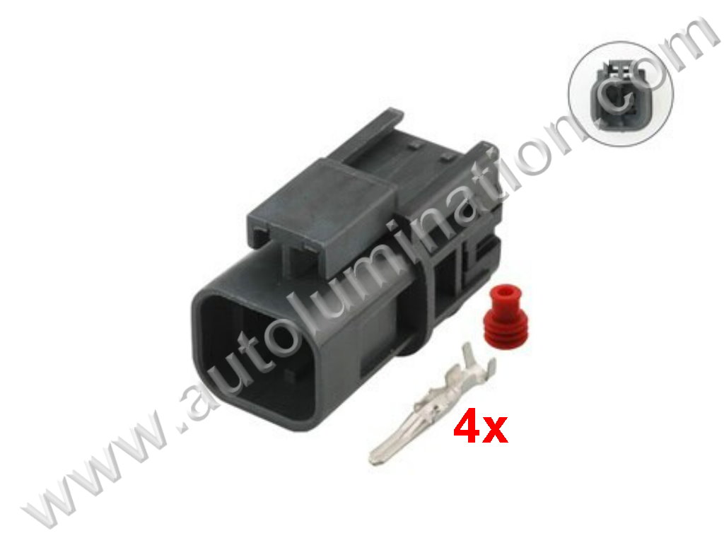 Connector Kit,,,,Yazaki,,CE4153M,CE4153M,7222-1844-40, S13 SR20DET IAC FICD,,IAC,Idle Air Control,,,Nissan, Infinity