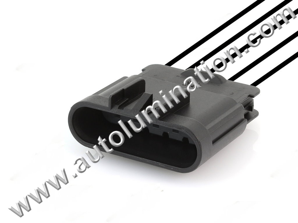 Pigtail Connector with Wires,M5-001,PT1658,,Aptiv, Delphi,GT-280,C32D5,,,,M5-001,5 Pin Connector,Headlight,Headlamp,,,Buick, Cadillac, Chevy, GMC,Headlight,Headlamp,,,Headlight,Headlamp,Buick, Cadillac, Chevy, GMC,