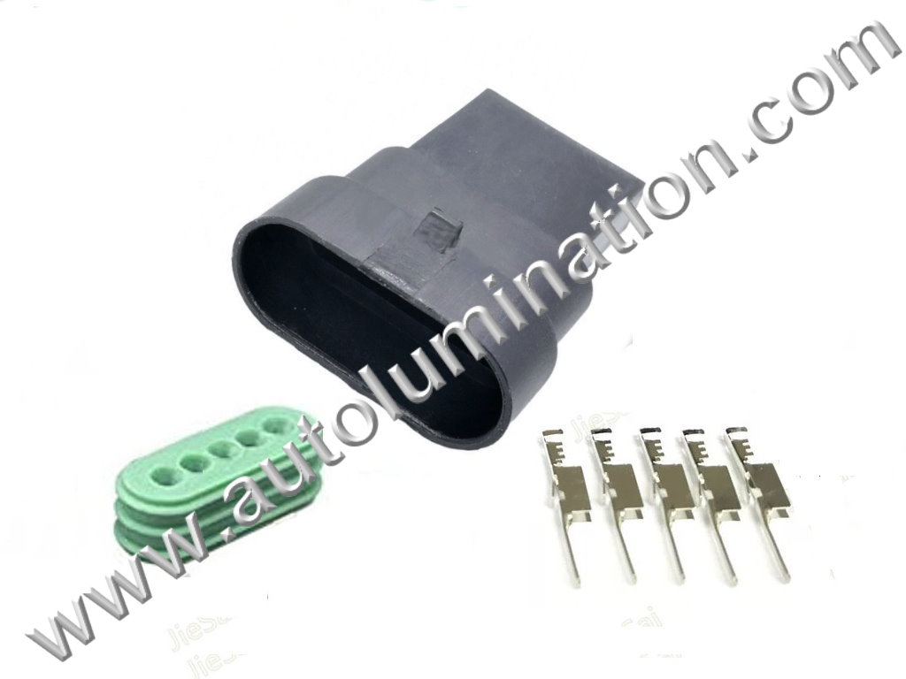 Connector Kit,Male,M5-002,410pin5004,Aptiv, Delphi,,,25168491, 25138411, 15904068,,25168491, 25138411, 15904068,MAF, Mass Air Flow Position Sensor,EGR, Exhaust Gas Position sensor,TPI, Throttle Position Indicator,,GM, GMC,Chevy