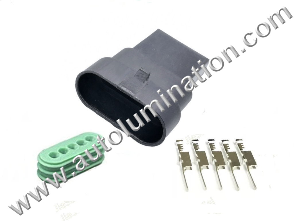 5pin male connector 5pin male connector for MAF sensor & Idle Motor & Air Temp, ACDelco PT1072 GM 8589 Male