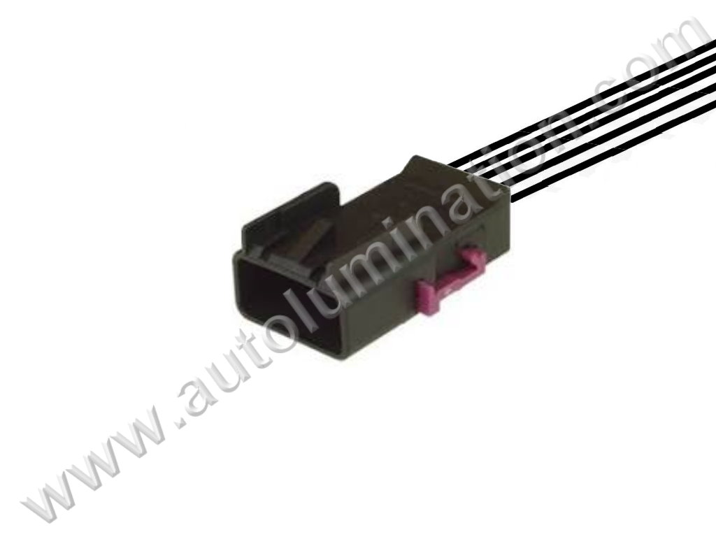 Pigtail Connector with Wires,Male,M5-007,,Aptiv, Delphi,R27D2,,,,,Heated Switch ,,,,GM, GMC,Chevy