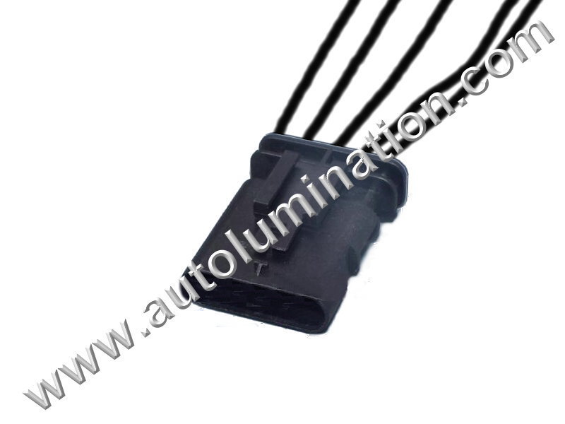 Pigtail Connector with Wires,Male,M5-008,,Tyco, Amp,,,,,,NOS Sensor, Nitrous Oxide,,,, Mercedes Benz, VW, BMW, Mini Cooper