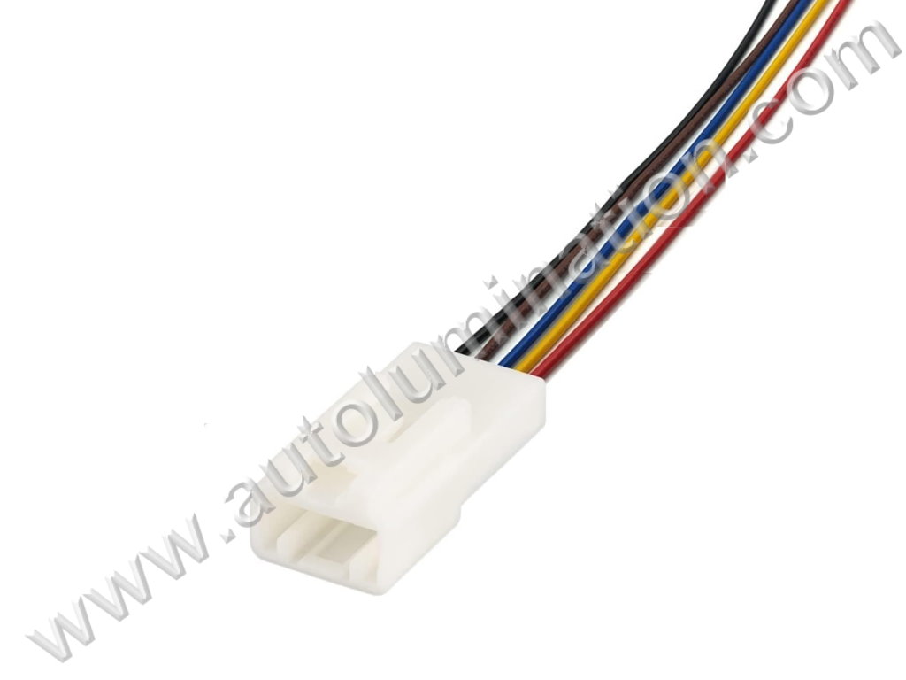 Pigtail Connector with Wires,,M5-023,,Sumitomo,,,,,,Headlight Brightness Adjuster,,,,Toyota, Lexus, Honda, Nissan