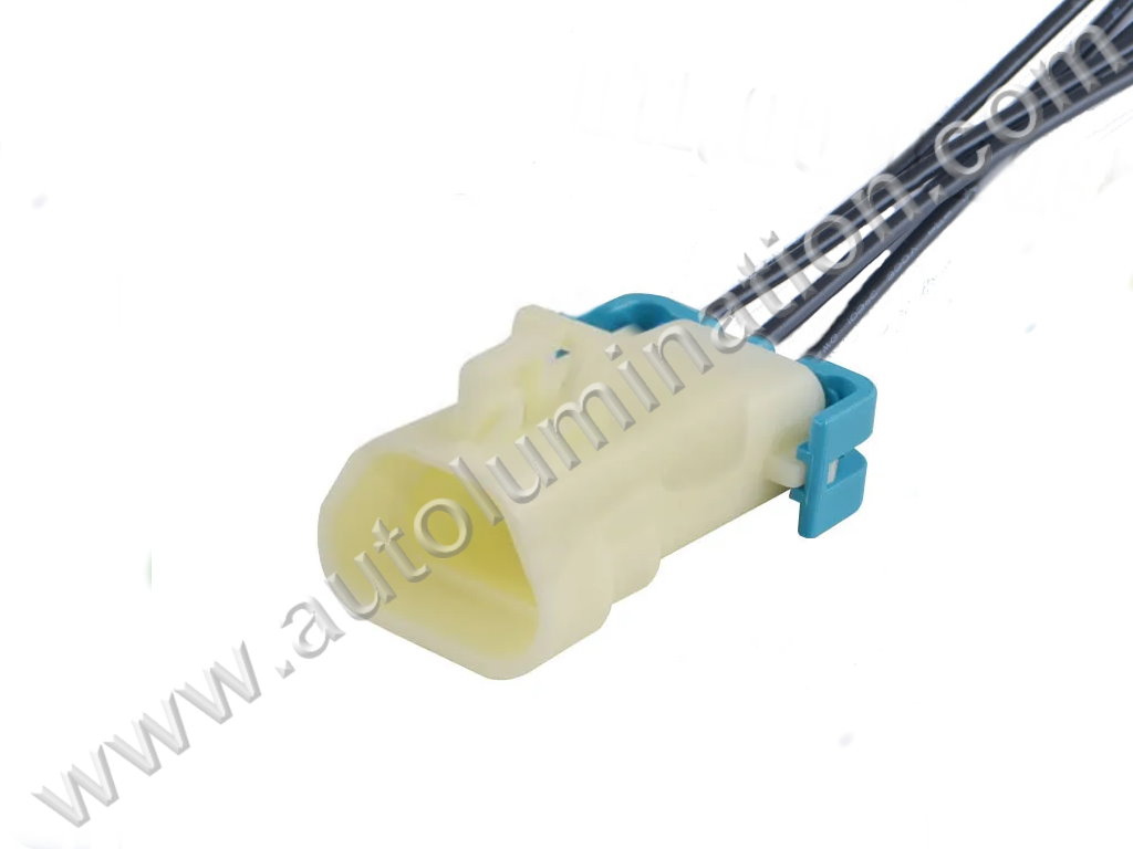 Pigtail Connector with Wires,,M5-025,,Delphi,J23D5,CE5014M,,,,Oxygen O2 Sensor,Brake Lamp Switch,,,