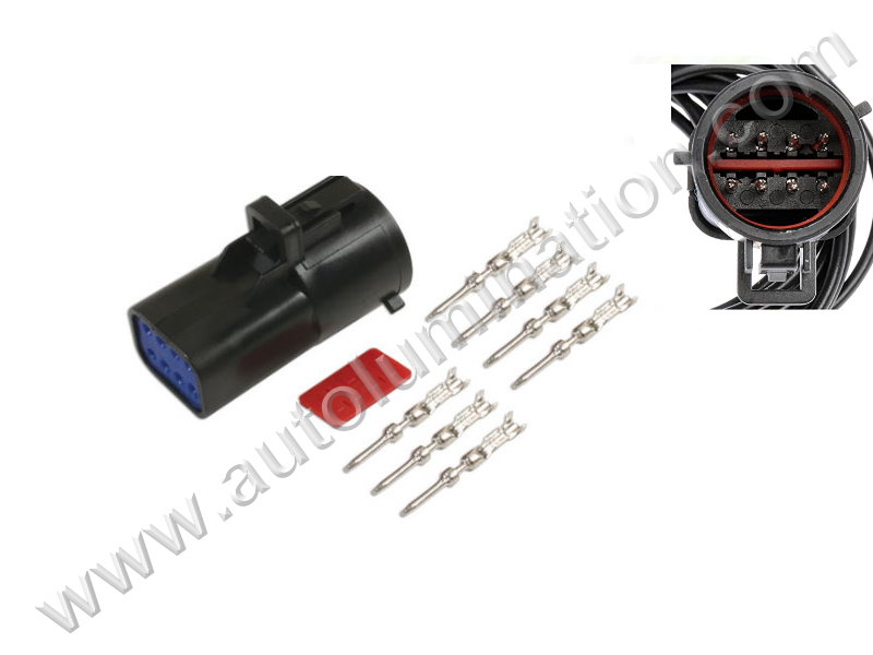 Connector Kit,,,,,,B17D8,,1U2Z-14S411-AKB, WPT-1136,,Fuel Pump Sending Unit,Trailer Towing,,,Ford