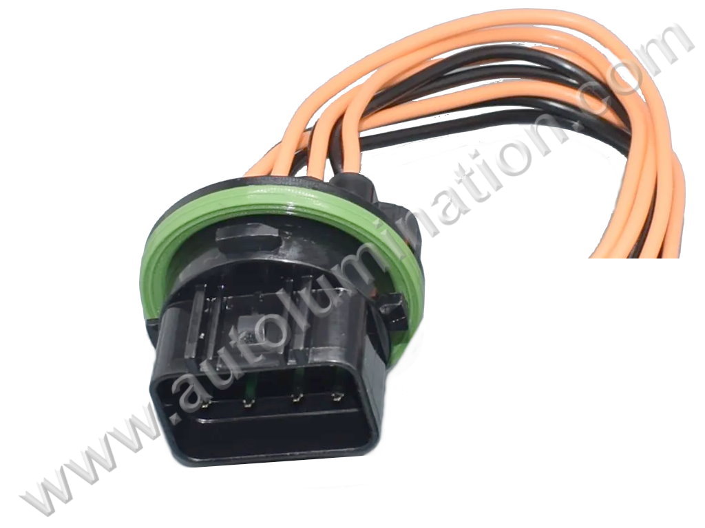 Pigtail Connector with Wires,,,,KUM,,E71B8-Male,CE8033M,GL211-08021,,Daytime Running Lamp Turn Signal, Headlamp, Headlight,,,,Kia, Hyundai