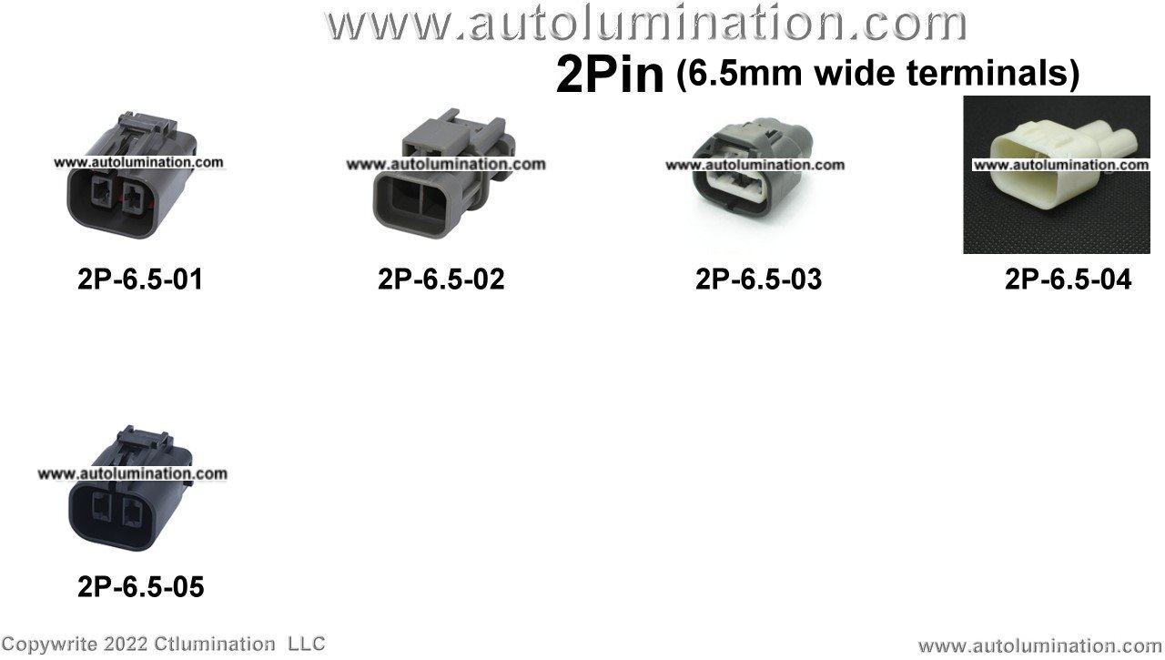 Automotive 2 Pin Position Cavity Wire Connector