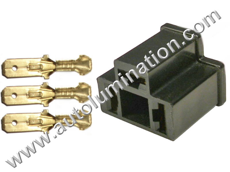 3 Blade Relay Ceramic Straight Connector Shell Kit Male EFL-2,EFL-3,EFL12,EL13,CF12-ANL-01,CF13-JL02,CF13-GL02,CF13-ANL