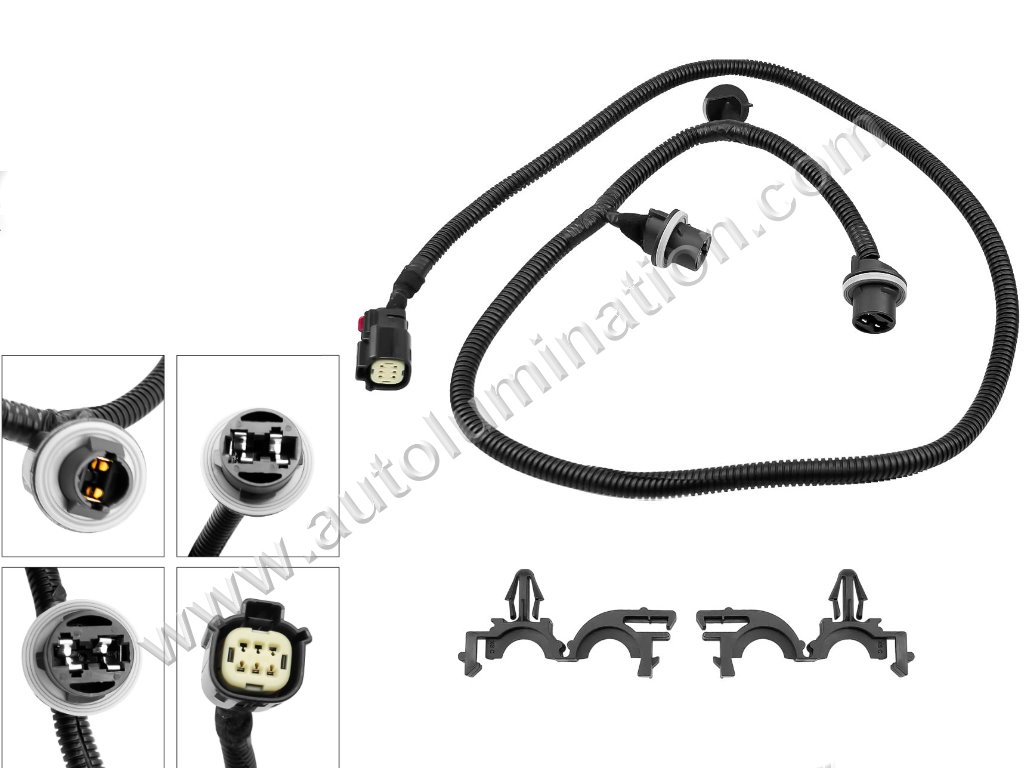 Pigtail Connector with Wires,lamp0130B,,,GM,Rear Tail Light Wiring Harness,Autolumination-Lamp0130B,,23295978,,Tail Light, Brake Light,Turn Signal,Backup, Reverse Light,Side Marker, Running Light,2016-2019 Chevrolet Silverado 1500,
2016-2019 Chevrolet Silverado 2500 HD,
2016-2019 Chevrolet Silverado 3500 HD,
2016-2019 GMC Sierra 1500,
2016-2019 GMC Sierra 2500 HD,
2016-2019 GMC Sierra 3500 HD