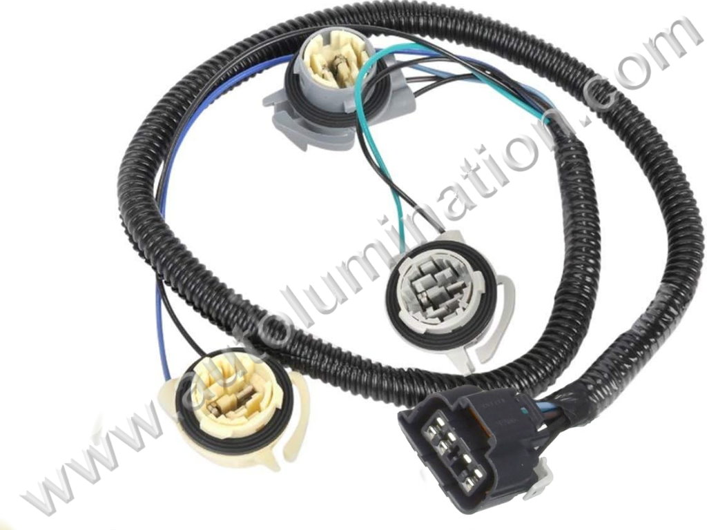 Pigtail Connector with Wires,lamp0124B ,,,GM,Rear Tail Light Wiring Harness,Autolumination-Lamp0124B ,,16532724, 1653-2724, 1653-1402,,Tail Light, Brake Light,Turn Signal,Backup, Reverse Light,Side Marker, Running Light,2005-2006 Chevrolet Silverado 1500,
2005-2006 Chevrolet Silverado 2500 HD,
2005-2006 Chevrolet Silverado 3500,
2005-2006 GMC Sierra 1500,
2005-2006 GMC Sierra 2500 HD,
2005-2006 GMC Sierra 3500,
2005-2006 Chevrolet Tahoe,
2005-2006 Chevrolet Suburban 1500,
2005-2006 Chevrolet Suburban 2500,
2005-2006 Chevrolet Avalanche,
2005-2006 Cadillac Escalade,
2005-2006 Cadillac Escalade EXT,
2005-2006 Cadillac Escalade ESV,
2005-2006 GMC Yukon,
2005-2006 GMC Yukon XL 1500,
2005-2006 GMC Yukon XL 2500