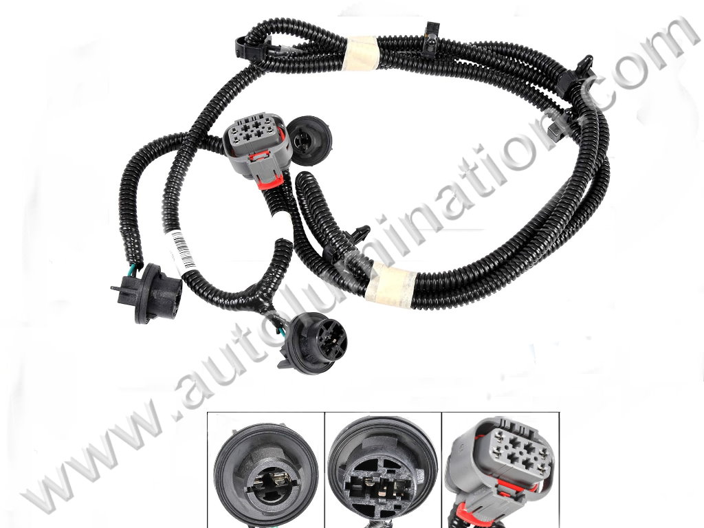 Pigtail Connector with Wires,lamp0144,,,GM,Rear Tail Light Wiring Harness,Autolumination-Lamp0144,,22869169,,Tail Light, Brake Light,Turn Signal,Backup, Reverse Light,Side Marker, Running Light,2014-2015 Chevrolet Silverado 1500
2015 Chevrolet Silverado 2500 HD
2015 Chevrolet Silverado 3500 HD
2015 GMC Sierra 2500 HD
2015 GMC Sierra 3500 HD