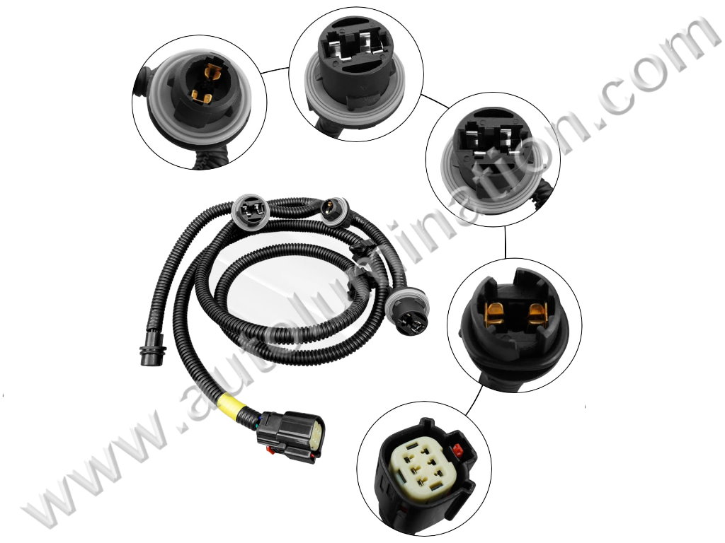 Pigtail Connector with Wires,lamp0142A,,,GM,Rear Tail Light Wiring Harness,Autolumination-Lamp0142A,,23295980,,Tail Light, Brake Light,Turn Signal,Backup, Reverse Light,Side Marker, Running Light,GMC Sierra 1500 2016-2018,
GMC Sierra 2500 2016-2018,
GMC Sierra 3500 2016-2018 