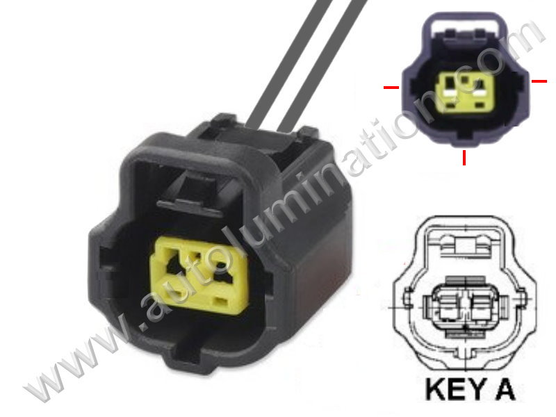 Pigtail Connector with Wires,,,WPT-304, WPT-357,Tyco Amp,SSC,B13B2,,184000-1, 90980-10734, 90980-10734, 3U2Z-14S411-HVA, WPT-357, 3U2Z-14S411-CDA, WPT-304, F57B-14A464-APB, 3U2Z-14S411-HVA, WPT-357, F57B-14A464-APB, B13B2,CKK7022Y-1.8-21,IAC,Engine Coolant Temp Sensor,Windshield Washer,,Mazda, Ford, Toyota, Lexus