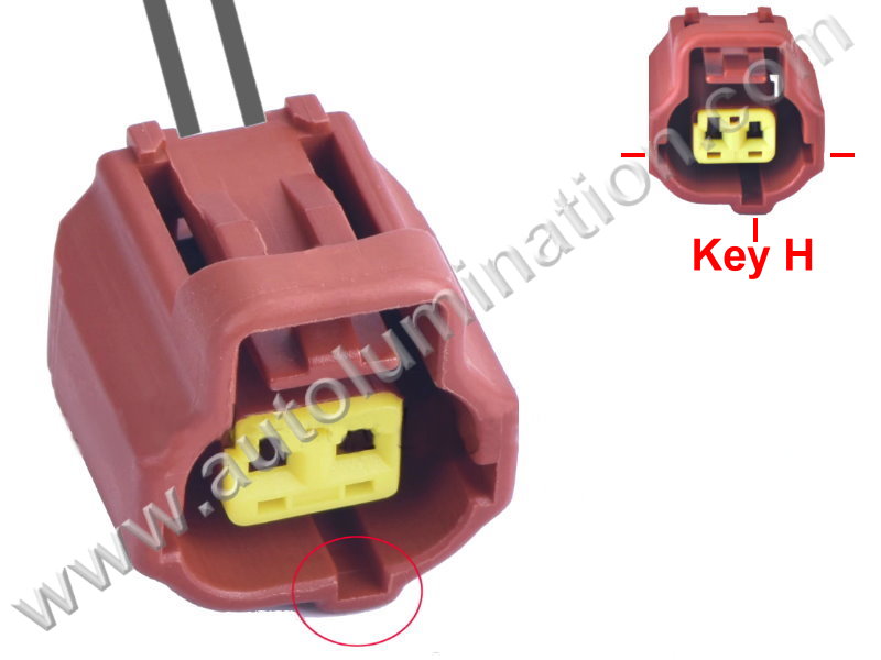 Pigtail Connector with Wires,,,,Tyco Amp,SSC,B64B2,,184014-1, 2 way female auto connection, 1121700218BK001, B64B2,1121700218BK001,IAC,Engine Coolant Temp Sensor,Windshield Washer,,Mazda, Ford, Toyota, Lexus
