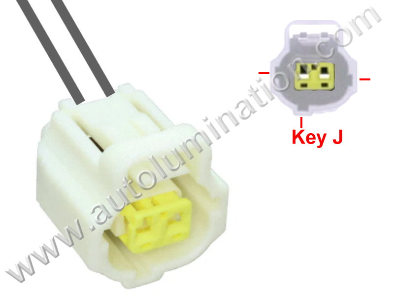 Pigtail Connector with Wires,7022L-1.8-21,,3U2Z-14S411-USA, WPT-545,Tyco Amp,SSC,,,184016-1, 2 pole female crimp connectors, CKK7022L-1.8-21,CKK7022L-1.8-21,IAC,Engine Coolant Temp Sensor,Windshield Washer,,Mazda, Ford, Toyota, Lexus