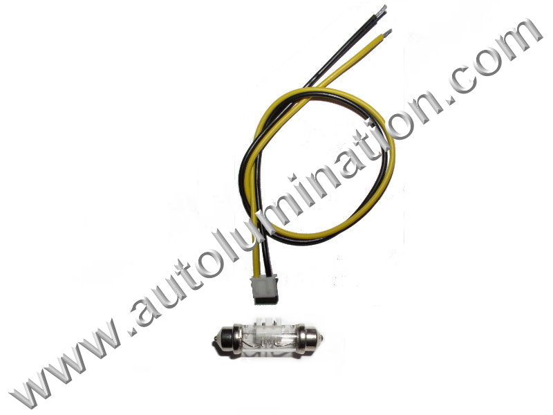 31mm Festoon Bulb Base With Wire