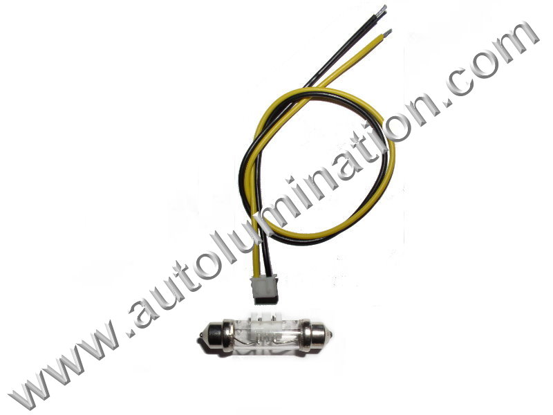 39mm Festoon Bulb Base With Wire