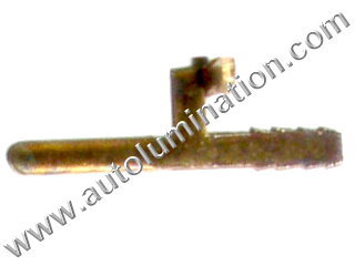5202 Pin-No Wire Tin Headlight Contact Pin 16 Gauge