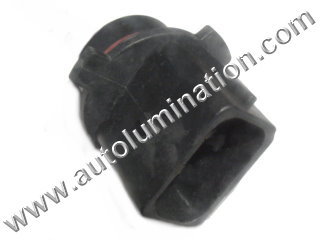 5502 Male Plastic Headlight Connector Shell Only 16 Gauge