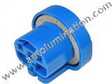 9004 Female Plastic Headlight Connector Shell Only 16 Gauge