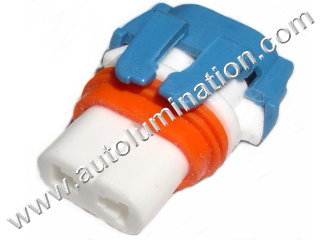 9006 Female Ceramic Headlight Connector Shell Only 16 Gauge