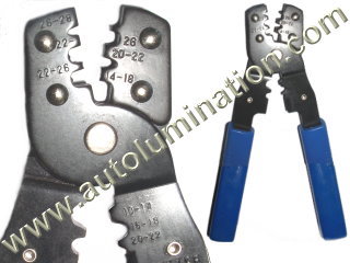 Various Steel Terminal Contacts Crimping Tool 16 Gauge