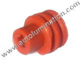 Silicone Rubber  Wire Grommet Thru-Hole 14-16 Gauge