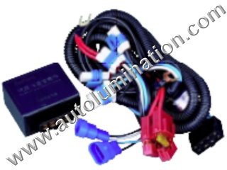 800 angle headlight brightener relay harness