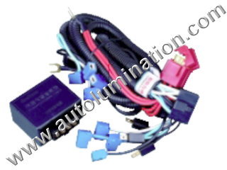 h1 headlight brightener relay harness