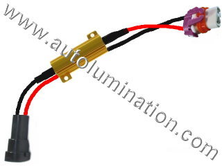 9005 Ceramic Canbus Resistor Harness 100 Watt Single Circuit