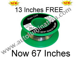 Rosin Core Solder 1Mm Silver