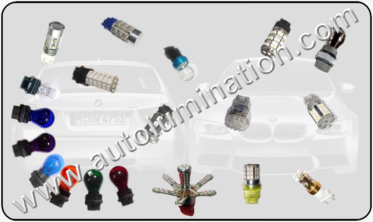 Tail, Brake, Turn Signal & Reverse (Back-up) Bulbs  Led Glass Filament 3156 3456 4156 3157 3047 3057 3155 3156 3157 3157LL 3357 3454 3457 3757 4057 4114 4114LL 4114K 4157 4157LL