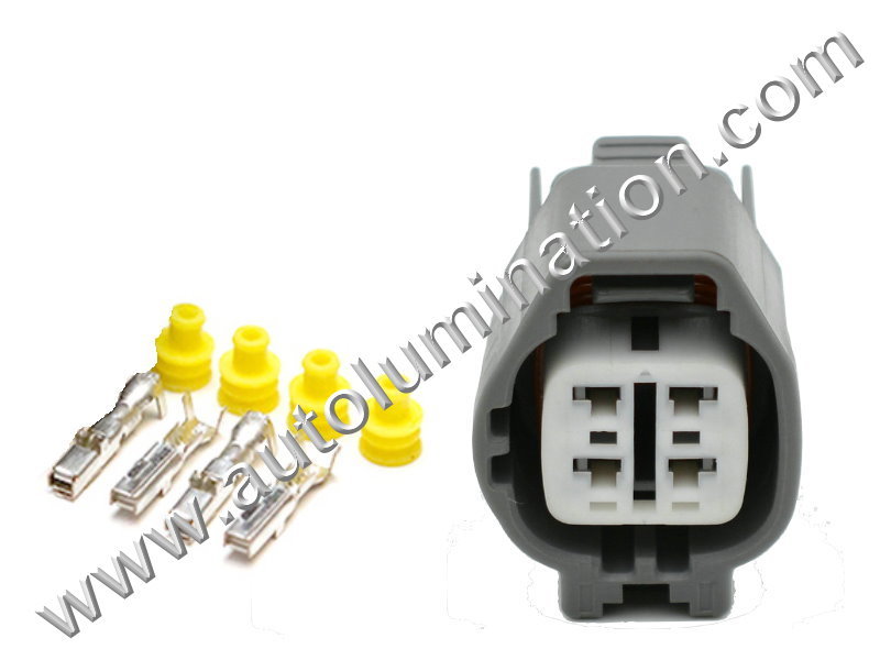 Oxygen Sensor Connector 4 Pin O2 Plug No.9098011028 2.2mm Series Male ...