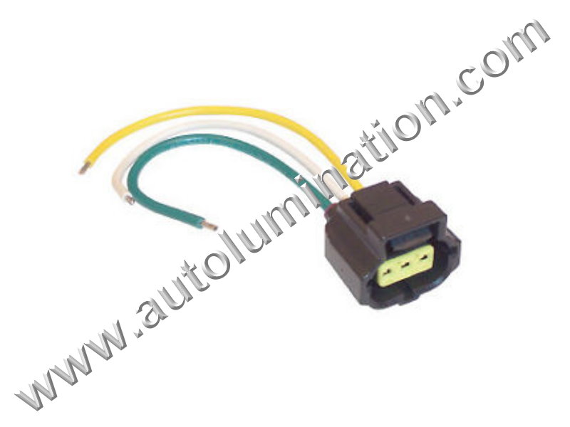 thumbnail image 2 of Motorcraft WPT-118 Ford Alternator Plug Connector Wire Harness – 3 Pin With 30cm Pigtail (1996-Present) 2 of 5
